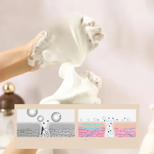 Espuma De Grano Electric Facial Wood Auto Creative Cleanser
