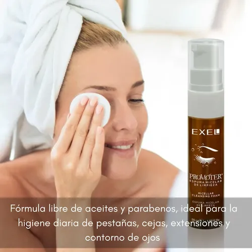 Exel Espuma Micelar Promoter Pestañas Ojos Desmaquillante 50