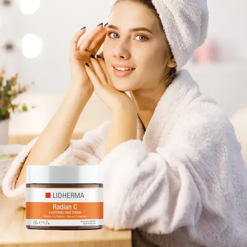Crema Facial Radian Vitamina C Manchas Hidratacion Lidherma