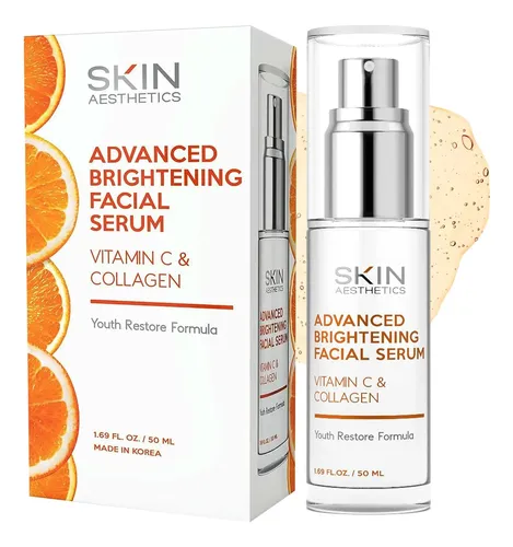 Serum Vitamina C Colágeno Aloe Vera 48 Ml