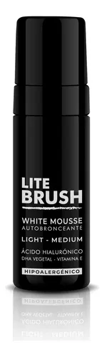 Autobronceante Mousse White Sin Guía De Color Litebrush