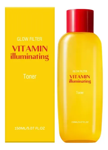 Tónico Facial Iluminador Con Vitamina C Eqqqual Berry 150ml