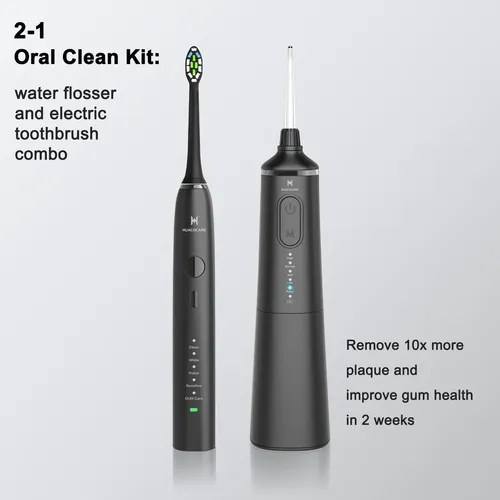 Irrigador Bucal Huaco Care Combo 5 Modos Con Tanque De 300 M