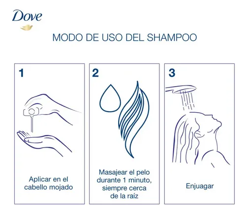 Shampoo Dove Regeneración Extrema 200 Ml