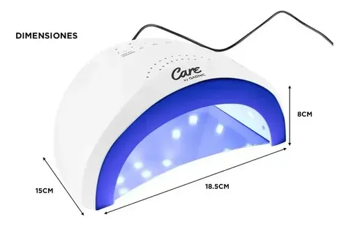 Lampara Horno Cabina Uv Led 48 W Secador Gel Semipermanente