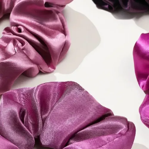 [at – 24pzas Scrunchies Donas For Cabello Accesorios Ligas