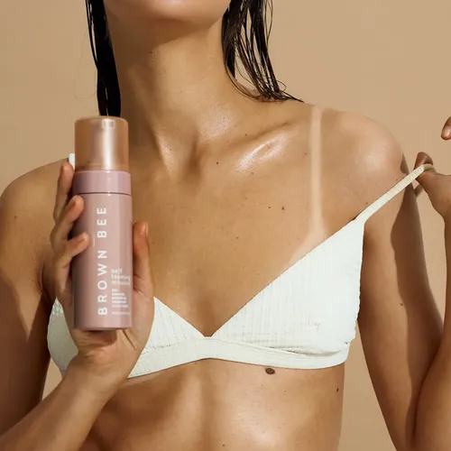 Autobronceante Air Mousse Con Guia De Color 150 Ml Brown Bee