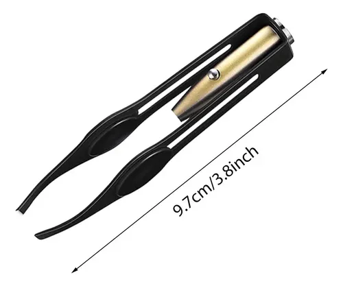 Pinzas Led De Acero Inoxidable Para Maquillaje Y Cejas, 4 Un