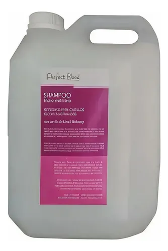 Shampoo Hidro-nutritivo 5lt De Perfect Blond Original Envios