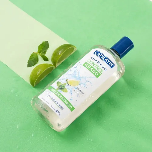 Capilatis Shampoo Control Graso X 420ml Regulador Intensivo