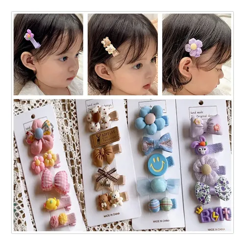 Set Surtido De 20 Pinzas Para El Pelo Para Bebés Accessories