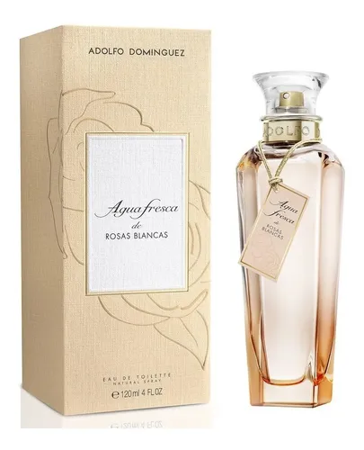Agua Fresca De Rosas Blancas De Adolfo Dominguez Edt 120ml