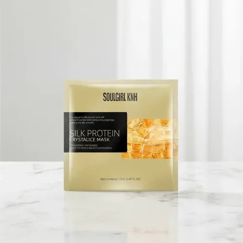 Mascarilla Facial Proteína Seda Silk Colágeno Cristal Antiag