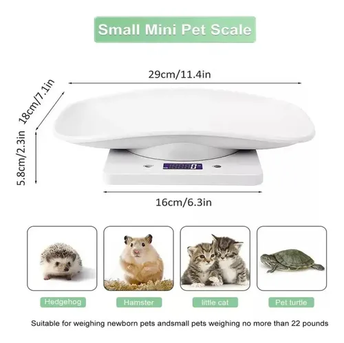 M- Báscula Veterinaria Digital Con Capacidad De 10 Kg ± 1 G