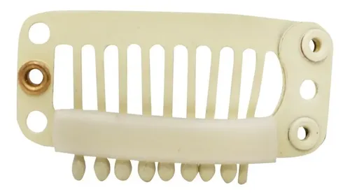 Micropeinetas Chica X3 C/silicona Extensiones Peluca Cortina