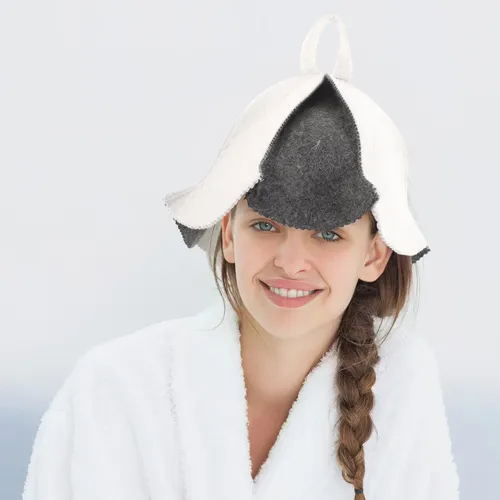 Gorro Para Baño Y Sauna Absorbente