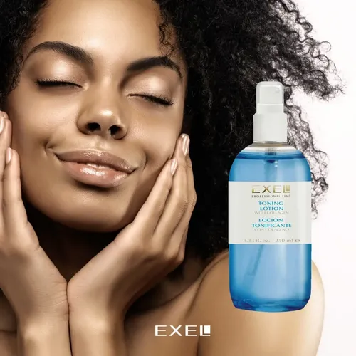 Loción Tonificante Colágeno Profesional Line 250ml Exel Tipo de piel Todo tipo