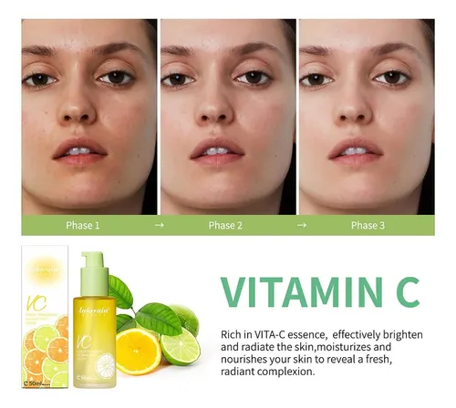 Sérum Facial Vitamina C Mandarina Verde Niceface 50ml
