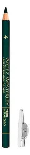 A.w.delineador Lapiz Ojos Verde Metalizado