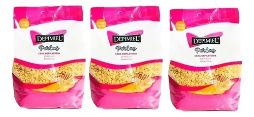 Cera Para Depilar Depimiel Sistema Español 800 Grs  X 3 U