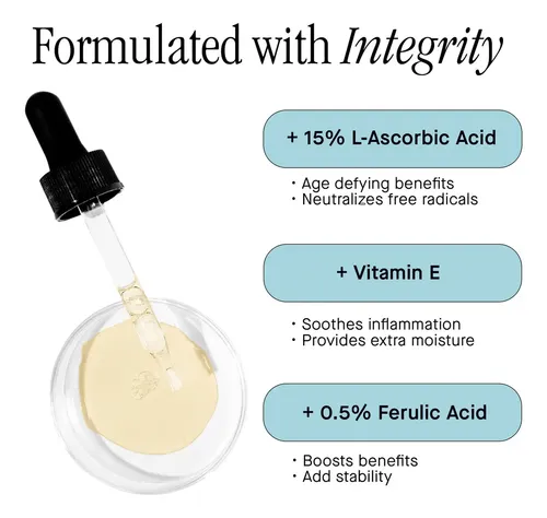 Sérum Brandefy Defend Antiedad con Vitamina C y Ácido Ferúlico