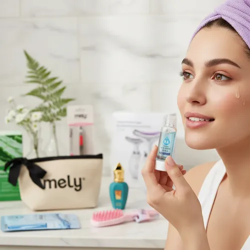 Kit Completo De Cuidado Facial Con Accesorios Y Neceser