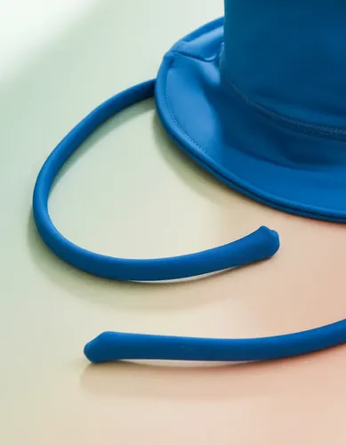 Gorro Infantil Tela Malla Bebe Niño Piluso Con Protección Uv Color Azul Petróleo Talle 4
