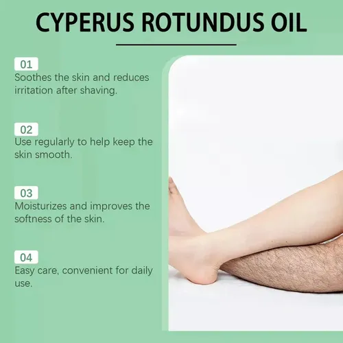 .t Aceite Depilatorio Cyperus Rotundus (2 Unidades) . . T.