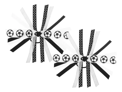 1 Par De Ligas De Pelo Para Fútbol, Cheer, Cabello