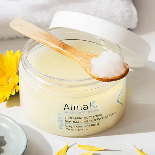 Exfoliante Corporal Alma K Stimulating Con Sal Del Mar Muert
