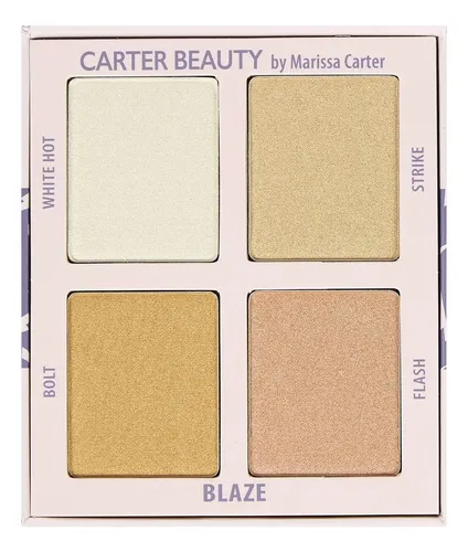 Carter Beauty Blaze Paleta Iluminadores Mini