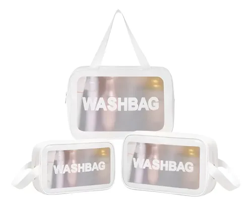 Neceser De Viaje Porta Cosméticos Maquillaje Estuche Pvc