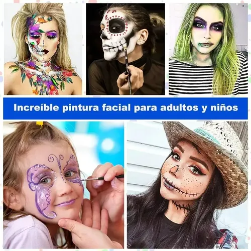 Gya Kit De Maquillaje Pintura Pintacaritas Body Paint Gya
