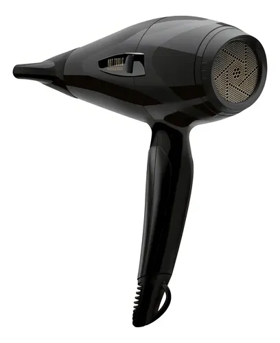 Secador De Pelo Profesional Hot Tools Turbo Ionico 2200w Color Negro