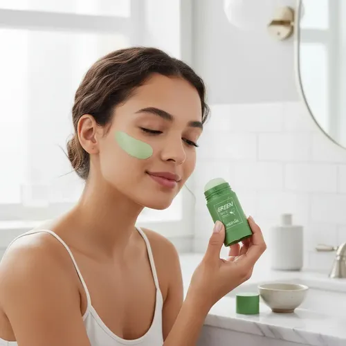 Mascarilla Facial Meidián Green Mask Stick 40g Vegana