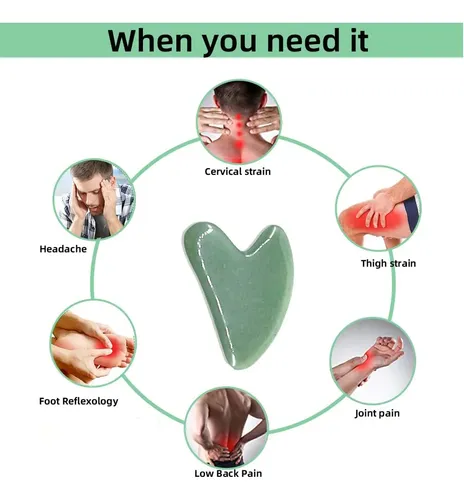 Herramientas De Masaje Jade Gua Sha, Herramienta Facial, 100