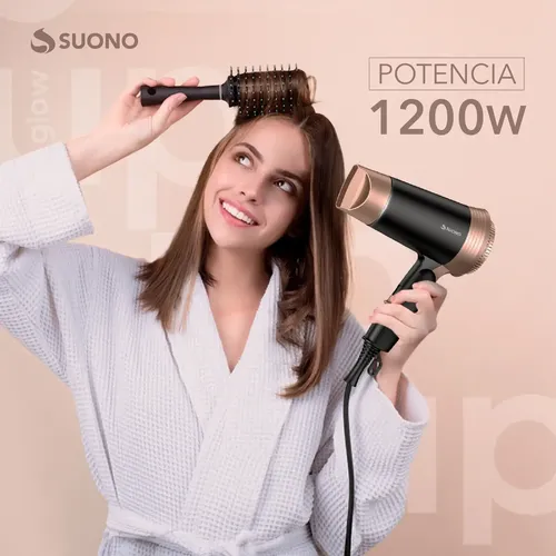 Secador De Pelo Suono Plegable De Viaje Función Frío