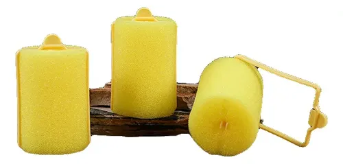 Esponja Para Rizos De Cabello, Rulos De Esponja Huecos
