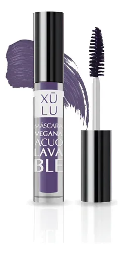 Máscara de Pestañas Acuolavable Violeta Xúlu Cosméticos para Definición