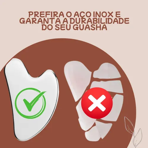 Tabla Guasha Para Masaje Facial De Acero Inoxidable Skincar