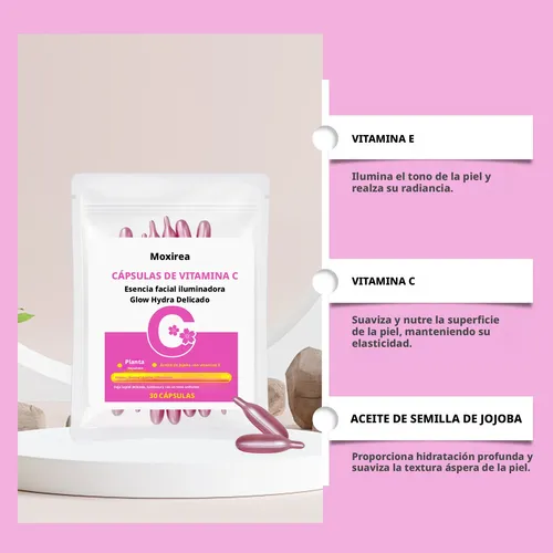 Cápsulas De Sérum Facial Rejuvenecedor Esencia Hidratante