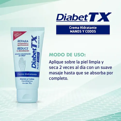 Diabet Tx Crema De Manos Y Codos 50ml