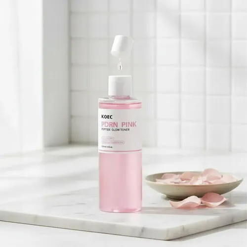 Tónico Facial Koec Pdrn Pink Peptide Glow 180ml Todo Tipo De Piel Día/noche