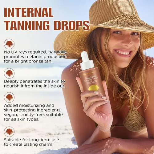 Gotas Bronceadoras Sin Sol Tan Theory Drop To Drink 60 Ml
