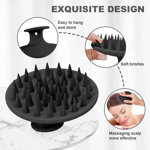 Peine De Masaje Anticaspa Para El Crecimiento Del Cabello
