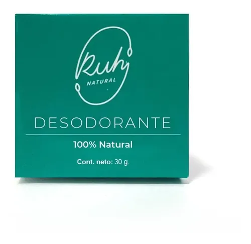 Desodorante Natural Sin Aluminio Vegano Ideal Piel Sensible Ruh Anmat Fragancia spa like