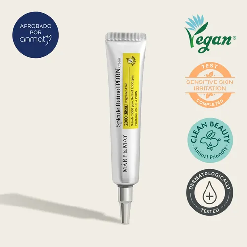 Crema Facial Retinol Mary&may Spicule Poros Arrugas