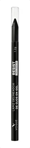 Vogue Resist Lápiz Delineador De Ojos En Gel Negro Efecto Mate