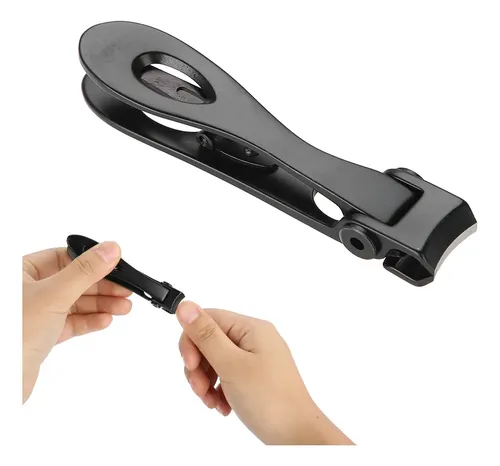 Stainless Steel Nail Clippers With 2-inch Non-slip Handle.