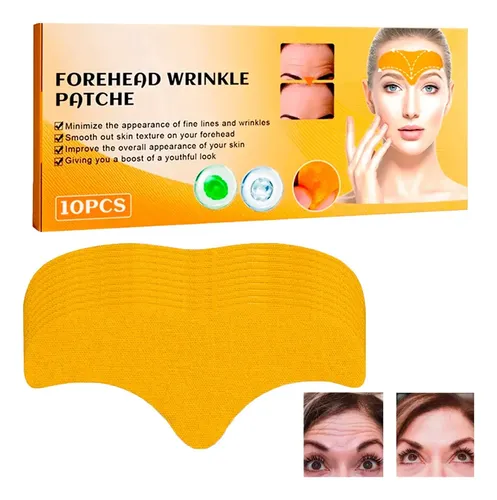 10 Parches Antiarrugas Frente Antiage Natural Piel Suave